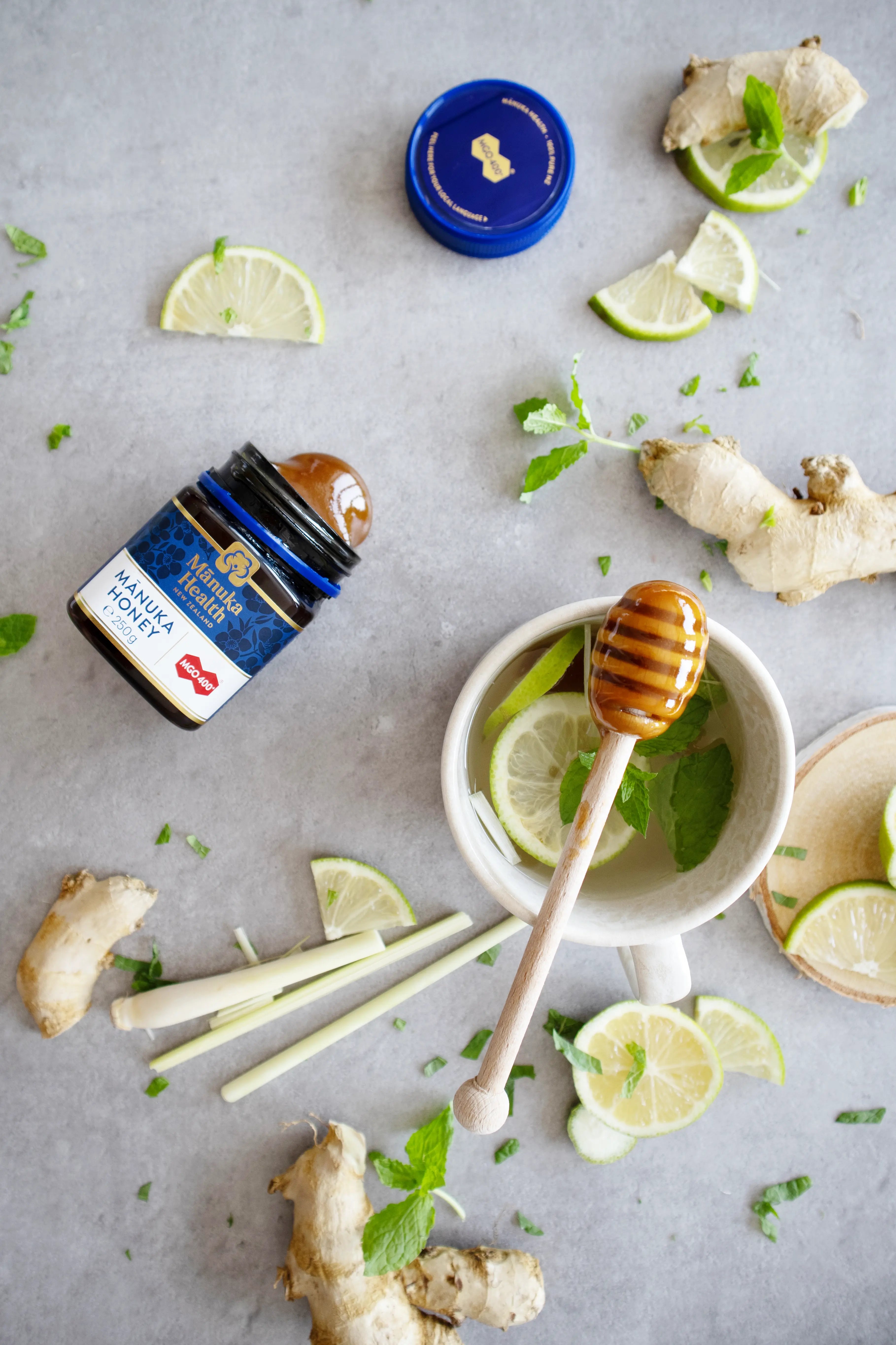 Te, Manuka Honning, Manuka Health, Opskrift, Mynte te