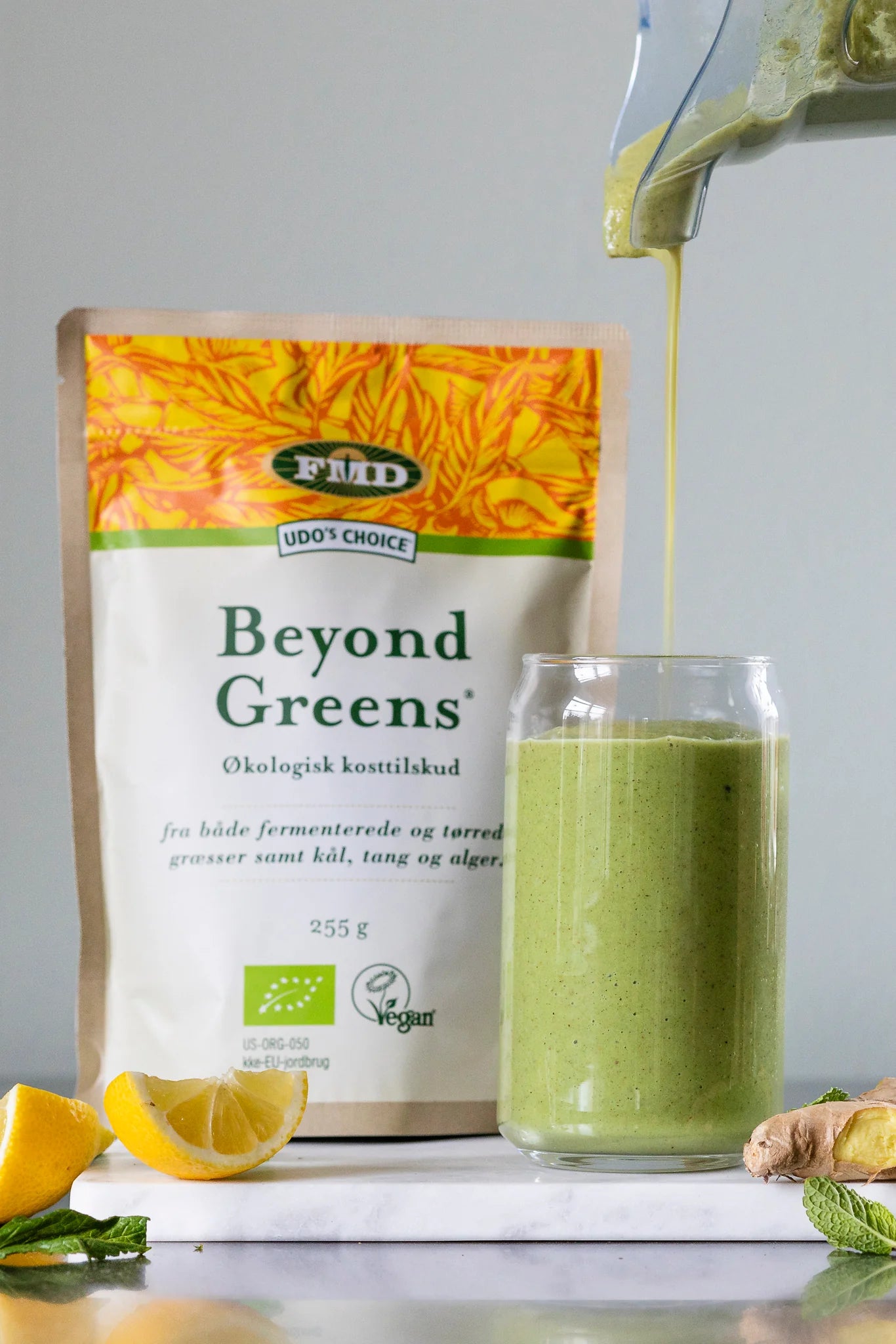 Grøn Smoothie - Med Udo’s Choice Beyond Greens