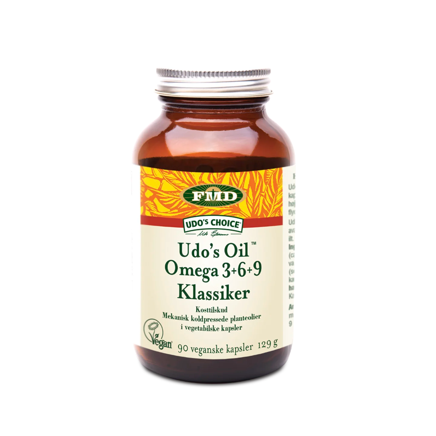 Udo's Oil (Omega 3-6-9) Kapsler